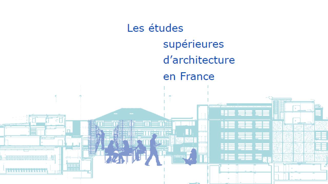 Les études supérieures d’architecture en France