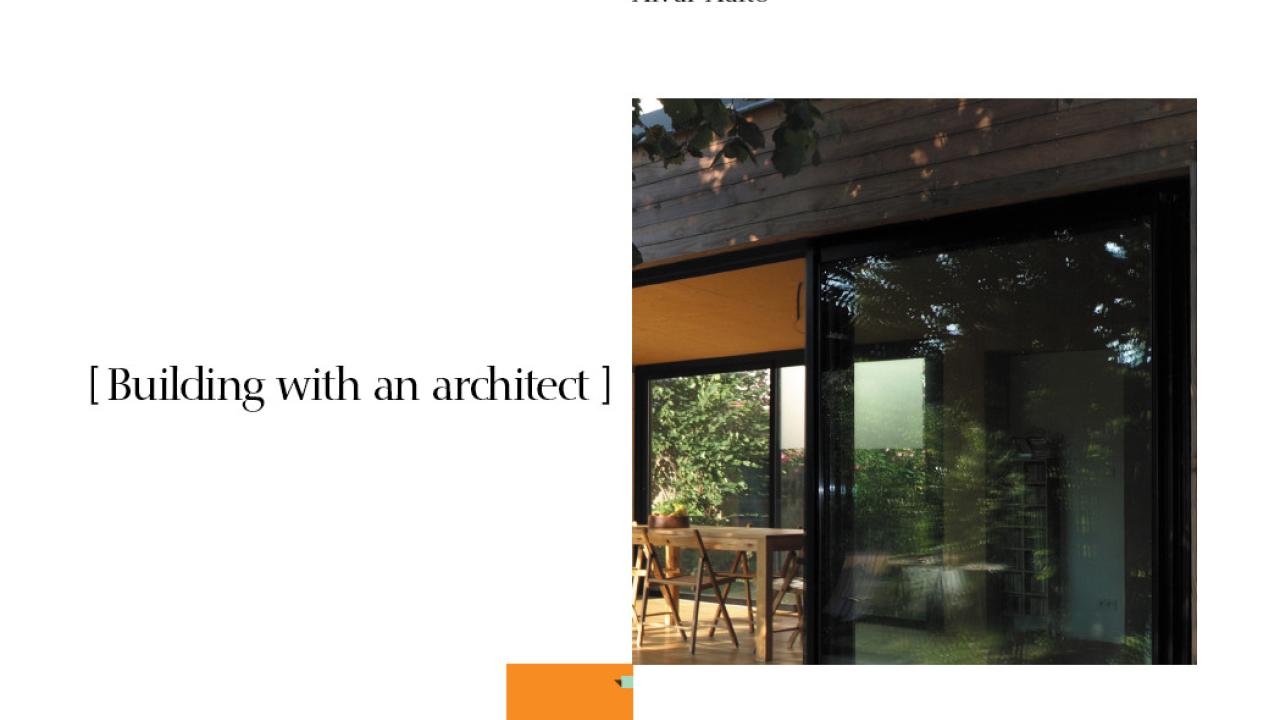 Couverture - Building with an architect Couverture - Building with an architect
