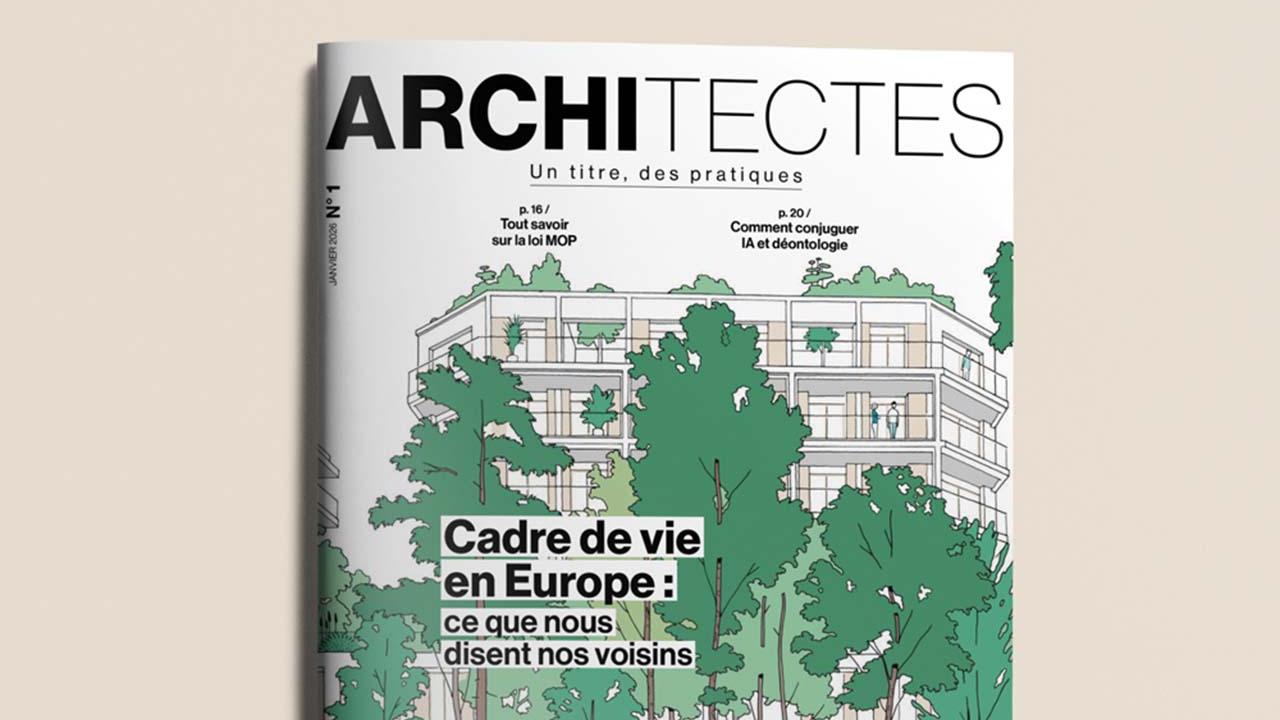 Magazine ARCHITECTES - Couverture