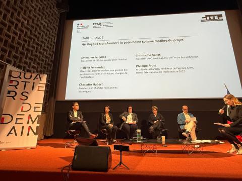 Table ronde Table ronde « Héritages à transformer : le patrimoine comme matière du projet »