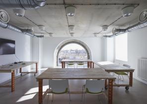 Rigot Stalars - Réhabilitation - Extension d'une ancienne filature pour un programme mêlant bureaux (espaces de coworking et salle de séminaires et formations), cafétéria et micro-crèche.