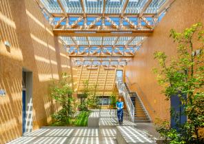 Eco campus Provence Leteissier Corriol R+4 Prix régional Bois 2020