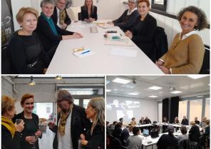 Déplacement du Conseil à Poitiers - rencontre avec Léonore Moncond'huy