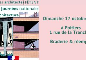 JNArchi à Poitiers - Braderie & réemploi - 17/10/21