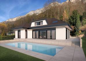 Villa du Mont Baron à Veyrier-du-lac