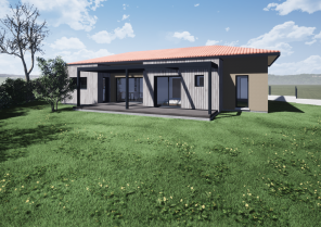 Vue modélisée extérieure