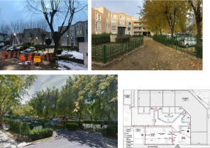 184 logements à Meaux (77) avec Création d'une passerelle sur pieux