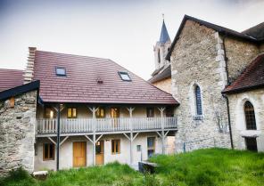 Réhabilitation de l'ancien presbytère de Magnieu, vue globale, projet finalisé