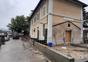 Vue existant du bâtiment avant travaux