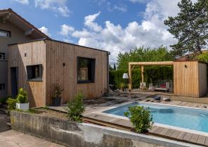 rénovation et extension d'une maison à Ecully
