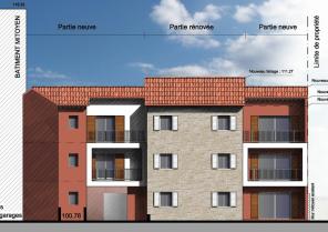 Façade couleur du projet