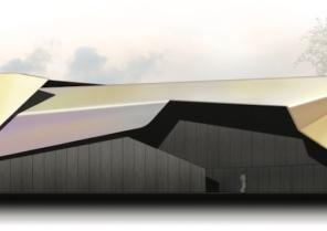 Concours Gymnase à Valence (non lauréat) - façade Sud