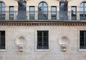 Immeuble 4,rue d'Aboukir - Vue des lucarnes après travaux