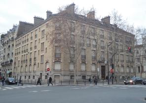 Immeuble 61 Bd Saint-Jacques - vue générale sur rue avant travaux