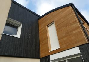 Facade Sud Est - Vue de l'étage.