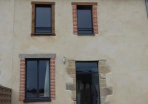 Façade d'un des duplex.