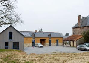 Vue d'ensemble depuis la cour intérieure