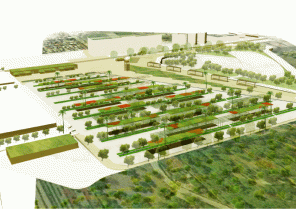 Pôle multimodal métro/bus/parking, ligne 1 Capodichino pour AWP (consultants pou