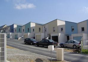 Les jasmins - 7 maisons individuelles - Façade Nord