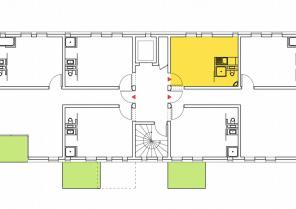 Immeuble à typologie variable