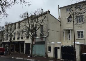 façade sur rue, avant travaux