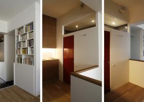 PARTIE REALISEE - CUISINETTE ET CABINET DE TOILETTE