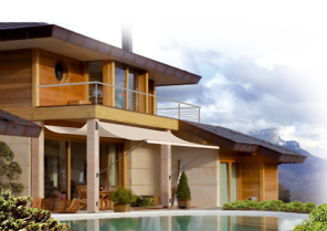 Villa bioclimatique Epagny - Vue Sud-Ouest