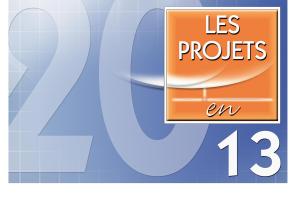 DIVERS PROJETS EN 2013.
