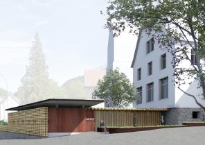 Construction d'un musée à Mittlach