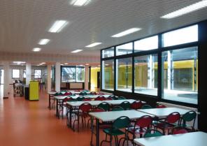 Restauration de la demi-pension du collège Villon à Mulhouse