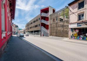 La vue depuis la rue