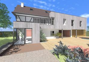 Extension d'une maison individuelle à Plobsheim