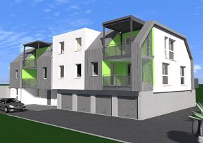 Construction d'un immeuble de 8 logements labellisé BBC à Eschau