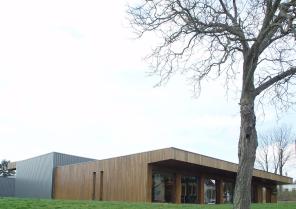 Hall d'exposition et stock de l'entreprise Parquet Service - DIDENHEIM (68)