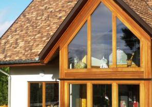 maison site classé, construction neuve, ossature bois 