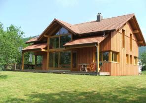 maison ossature bois construction neuve