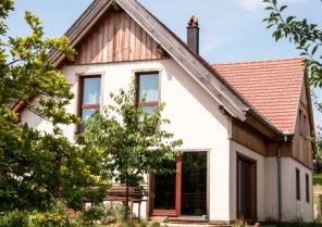 maison traditionnelle, site classé, construction neuve, ossature bois 