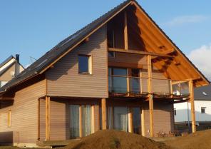 Maison bois à PFULGRIESHEIM