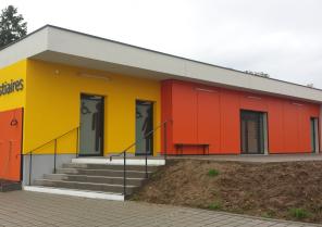 Construction de vestiaires pour le club de foot de Uberach