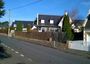 Maison F_D - ST MALO - Façade Sud - Insertion resserrée  Insertion PC 1