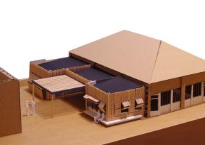 Photo de la maquette du projet 