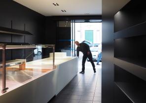 Etal viande et fruits et légumes