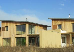 Vue d'ensemble des 3 maisons