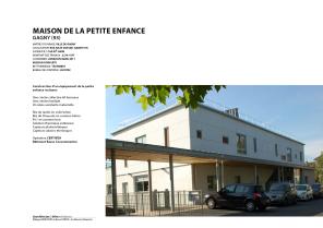 MAISON DE LA PETITE ENFANCE