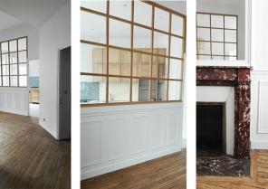 Rénovation d’un appartement de 105m² de style ancien en centre ville - venez voi