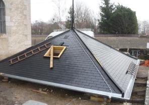 Restauration de la toiture du clocher