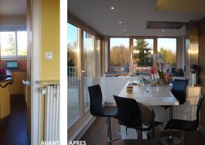 Cuisine avant / après