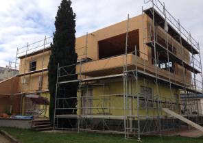 Création d'un niveau d'habitation 