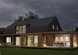 Vue sur la façade sud