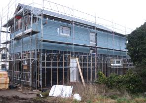 Maison ott, chantier